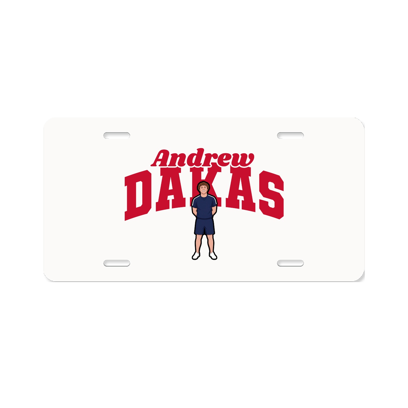 License Plate — Signature Arch in Classic