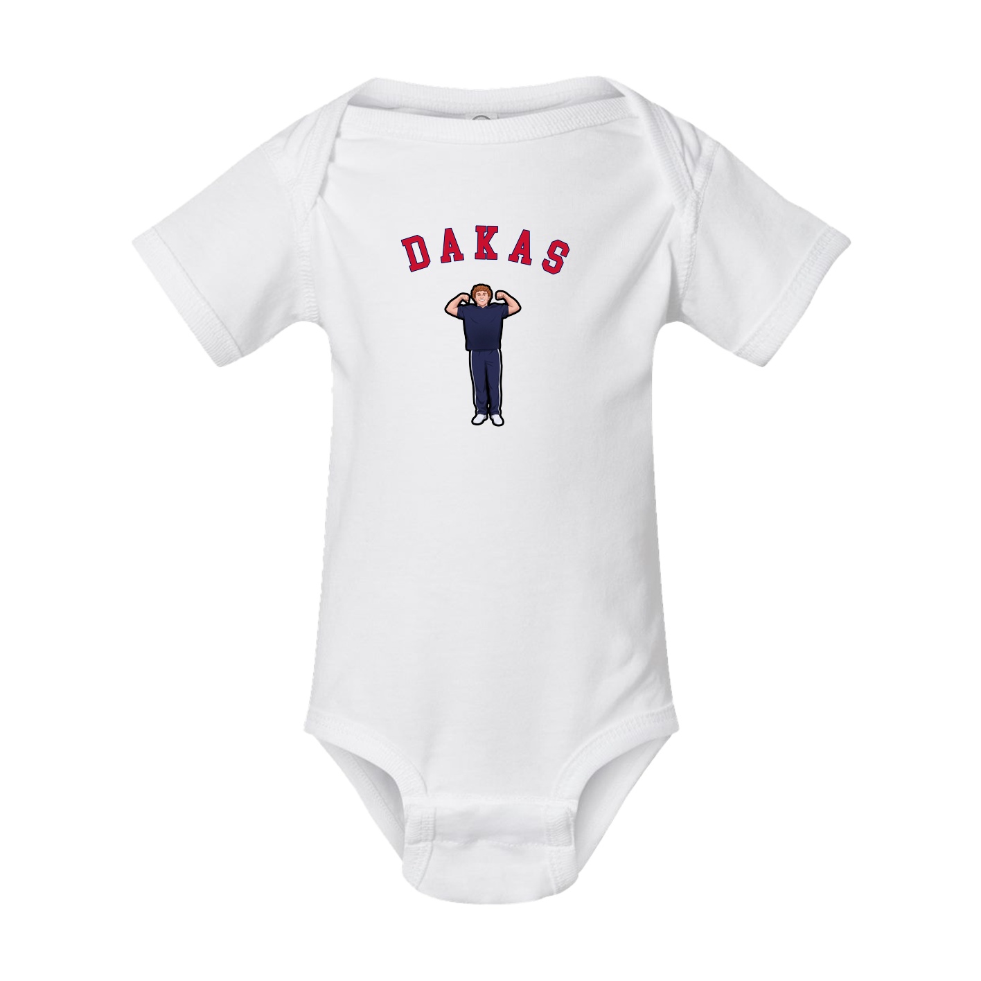 Baby Onesie — Shirsey Arch in White