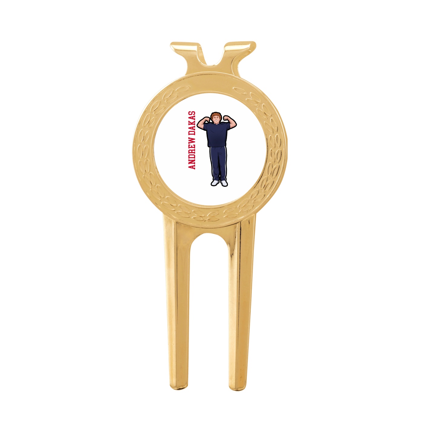 Divot Tool with Ball Marker — Name Vertical in Classic
