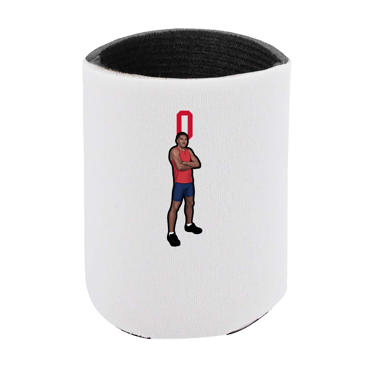 Can Holder — Number Top in White