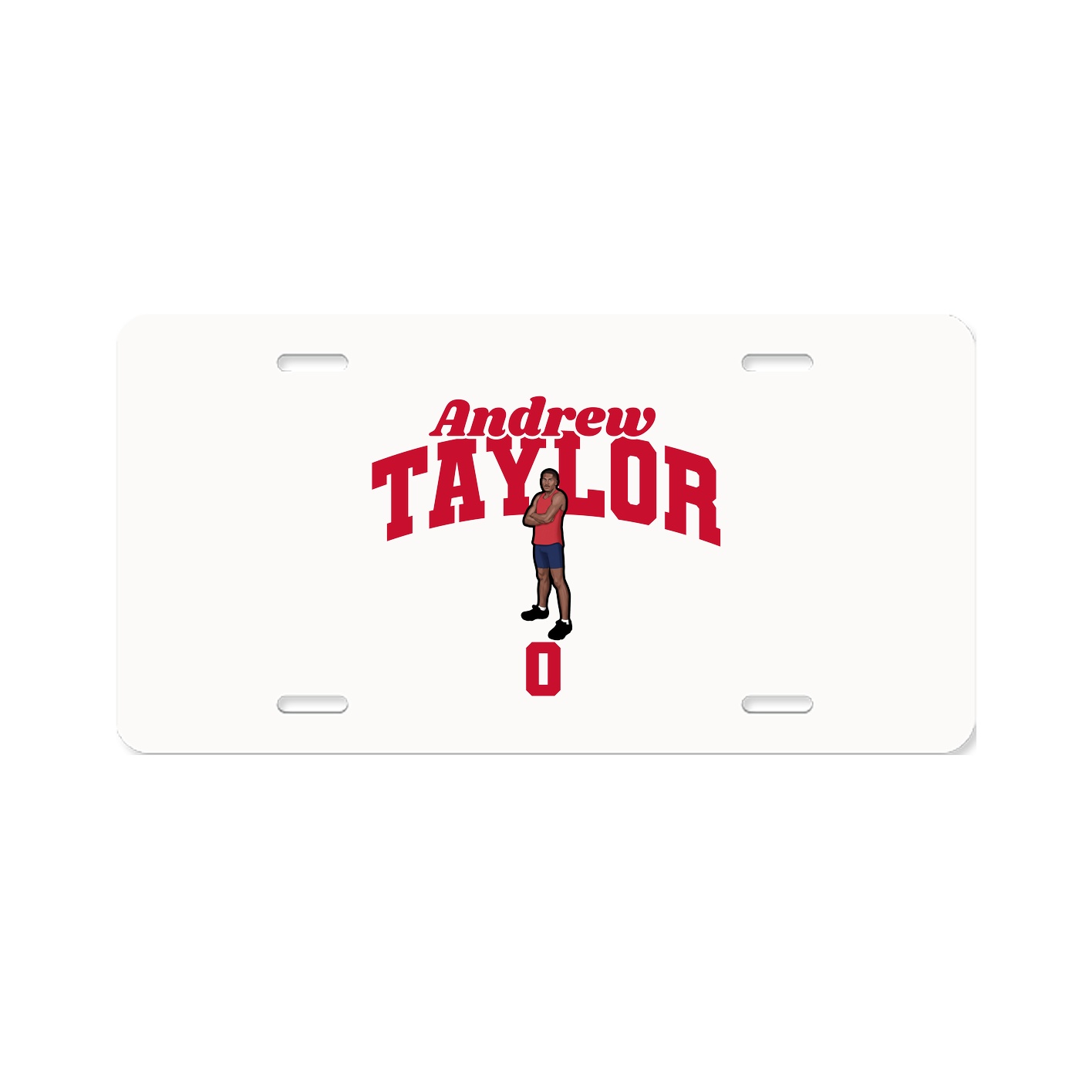License Plate — Signature Arch in Classic