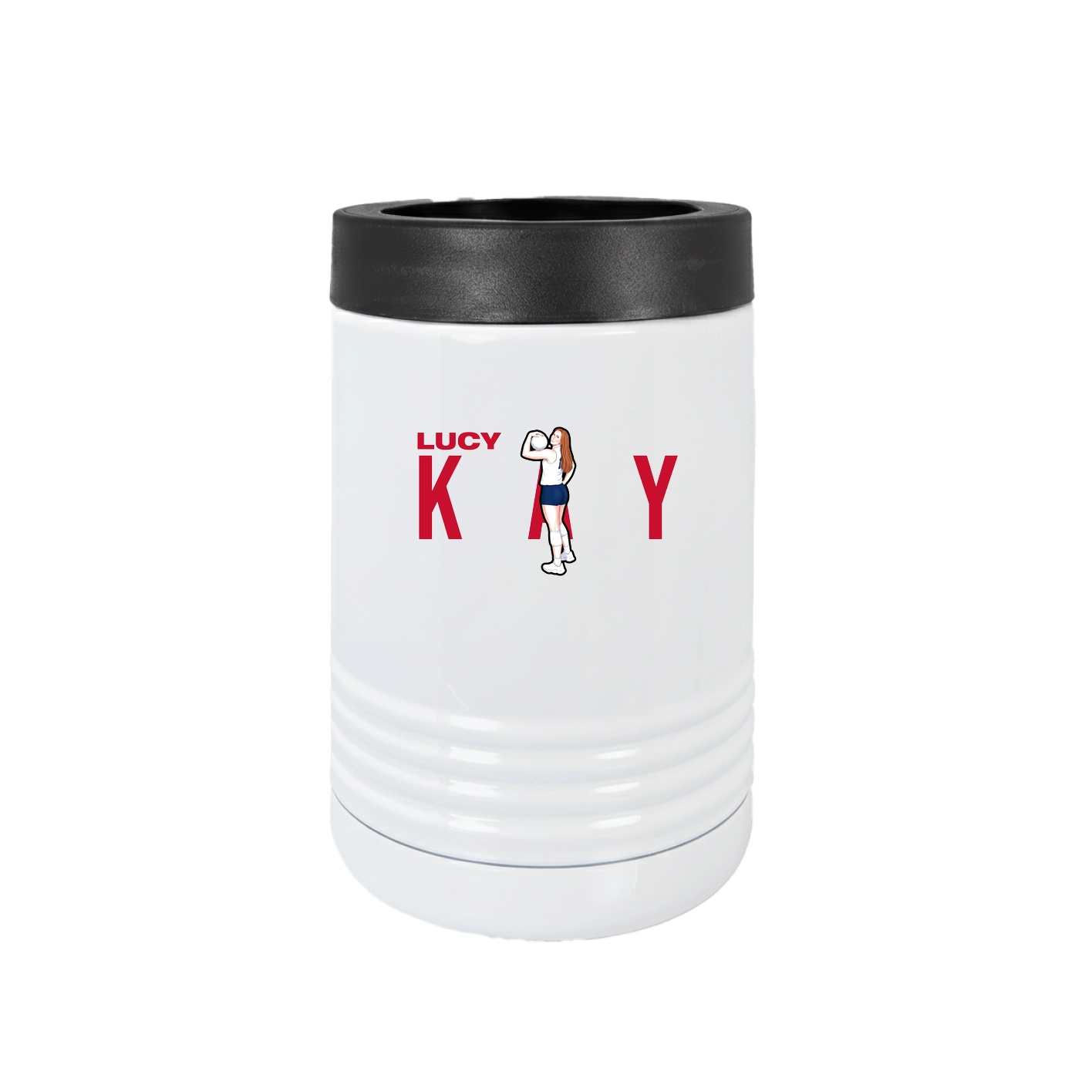 Beverage Holder — Player Name in White