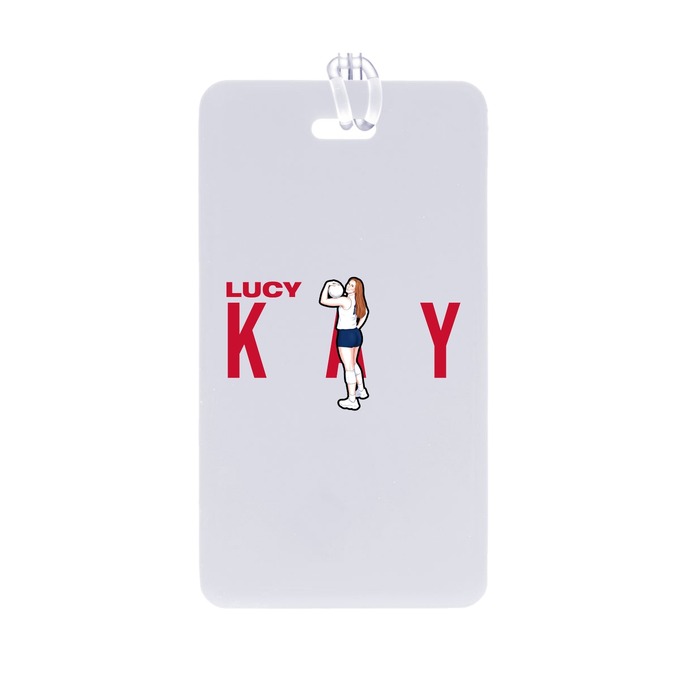 Bag Tag — Player Name in Classic