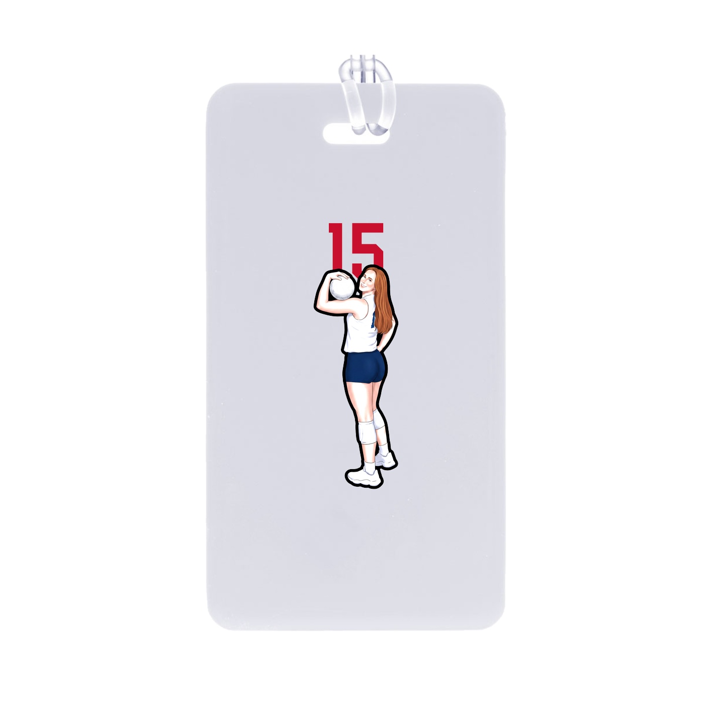 Bag Tag — Number Top in Classic