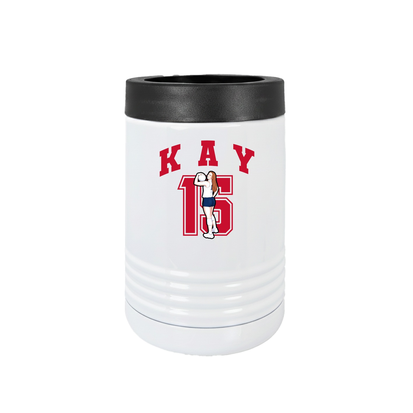 Beverage Holder — Number in White