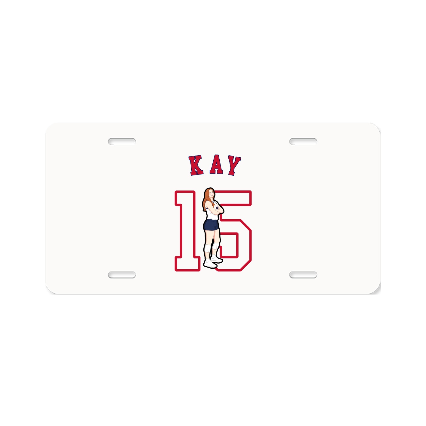 License Plate — Shirsey Arch in Classic