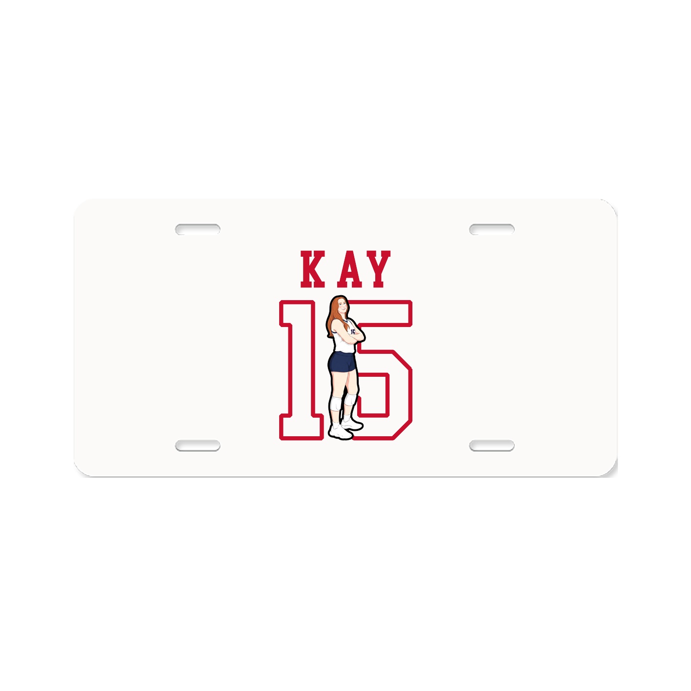 License Plate — Shirsey in Classic