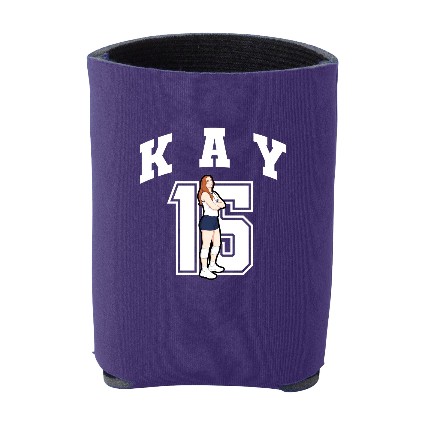 Can Holder — Number in Purple