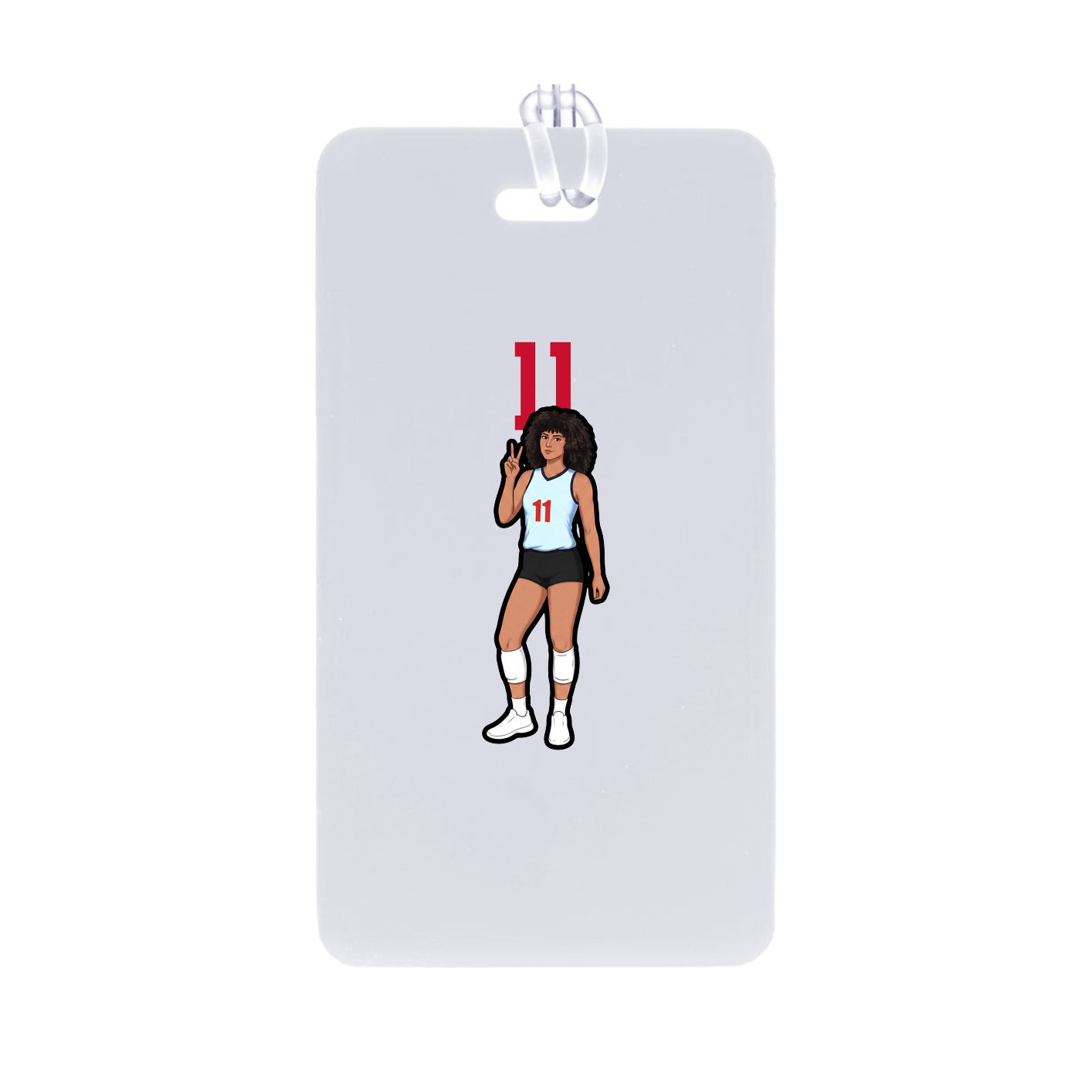 Bag Tag — Number Top in Classic