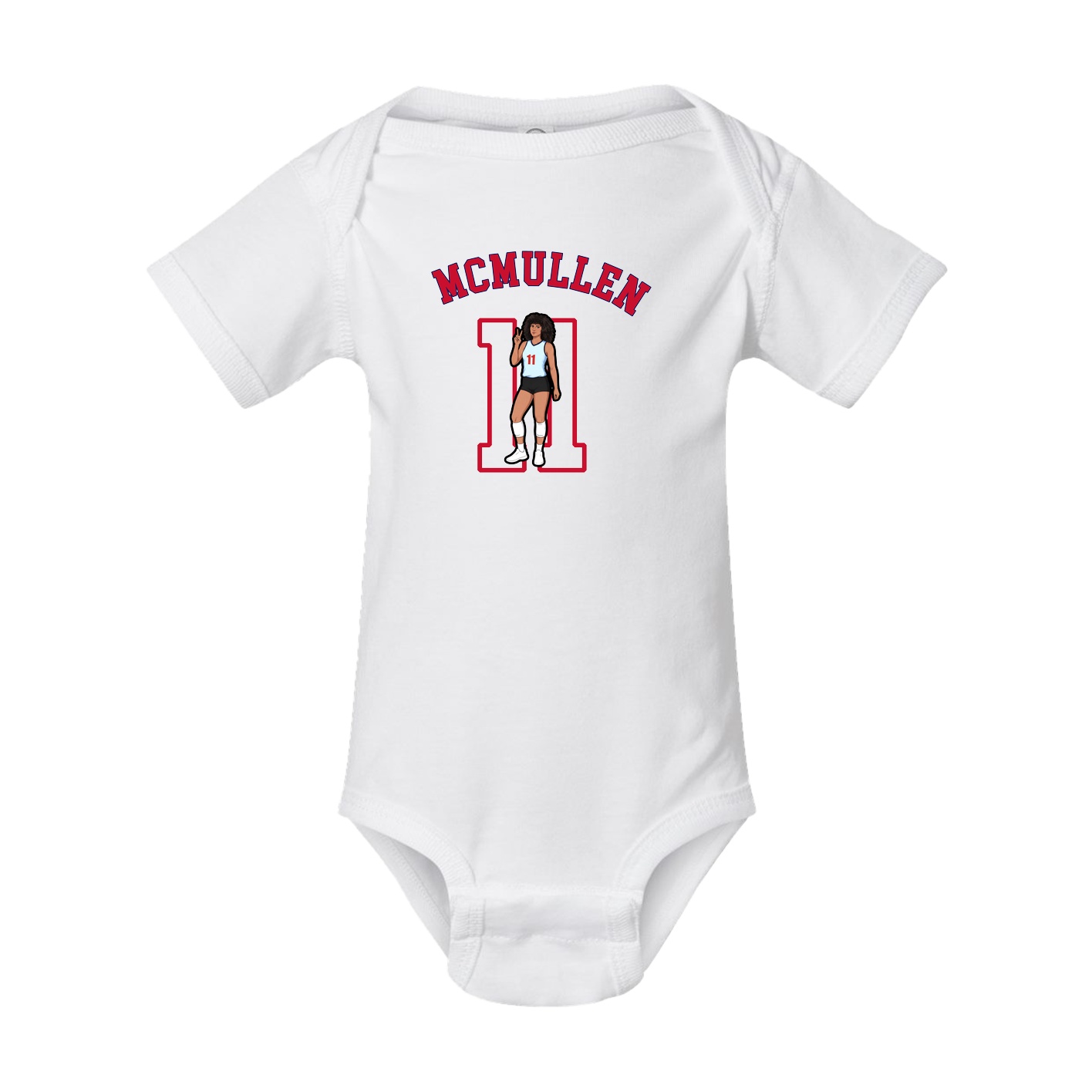 Baby Onesie — Shirsey Arch in White