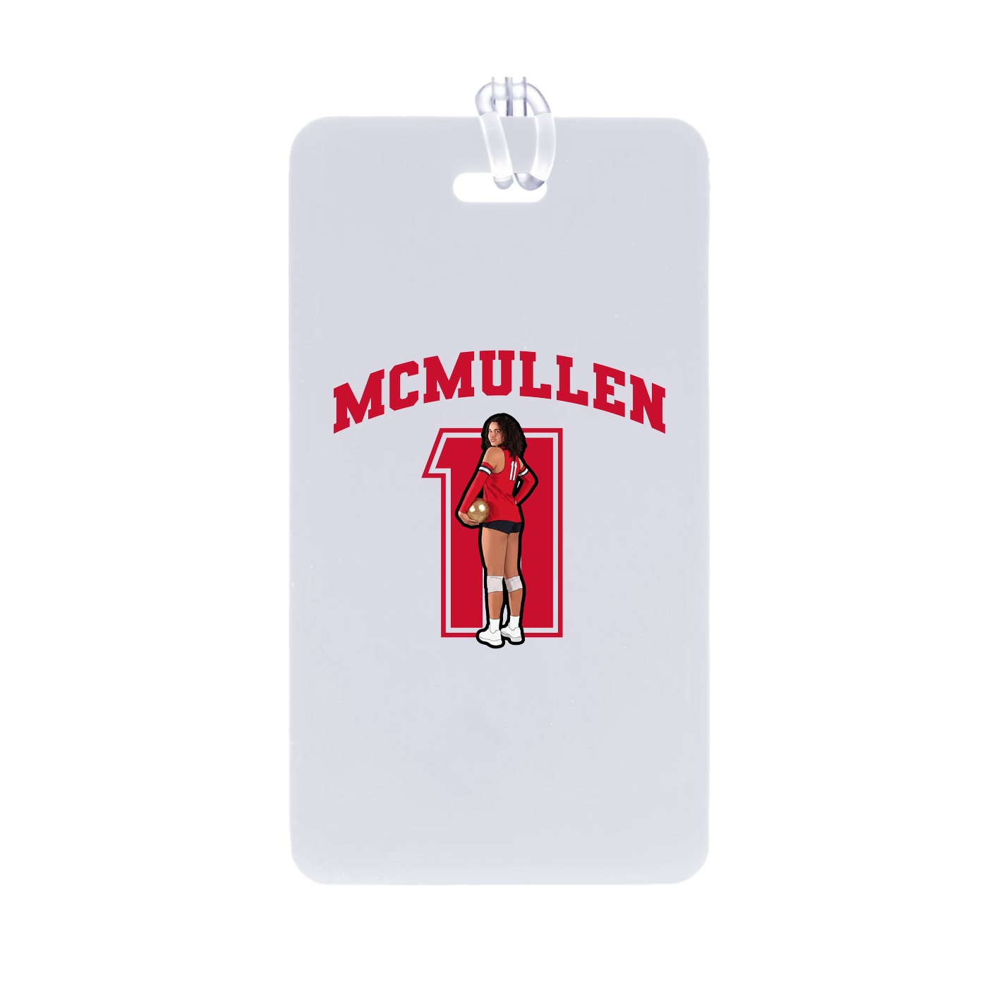 Bag Tag — Number in Classic