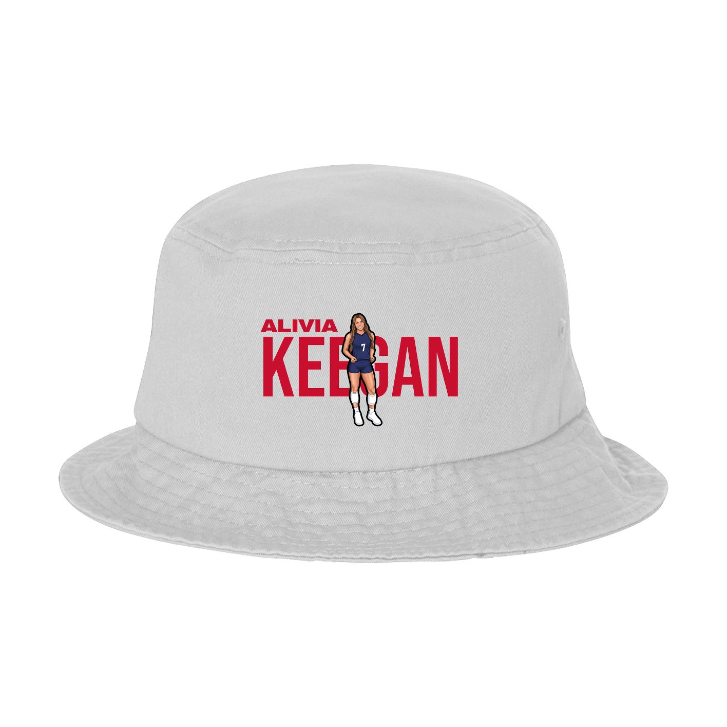 Bucket Cap — Player Name in White