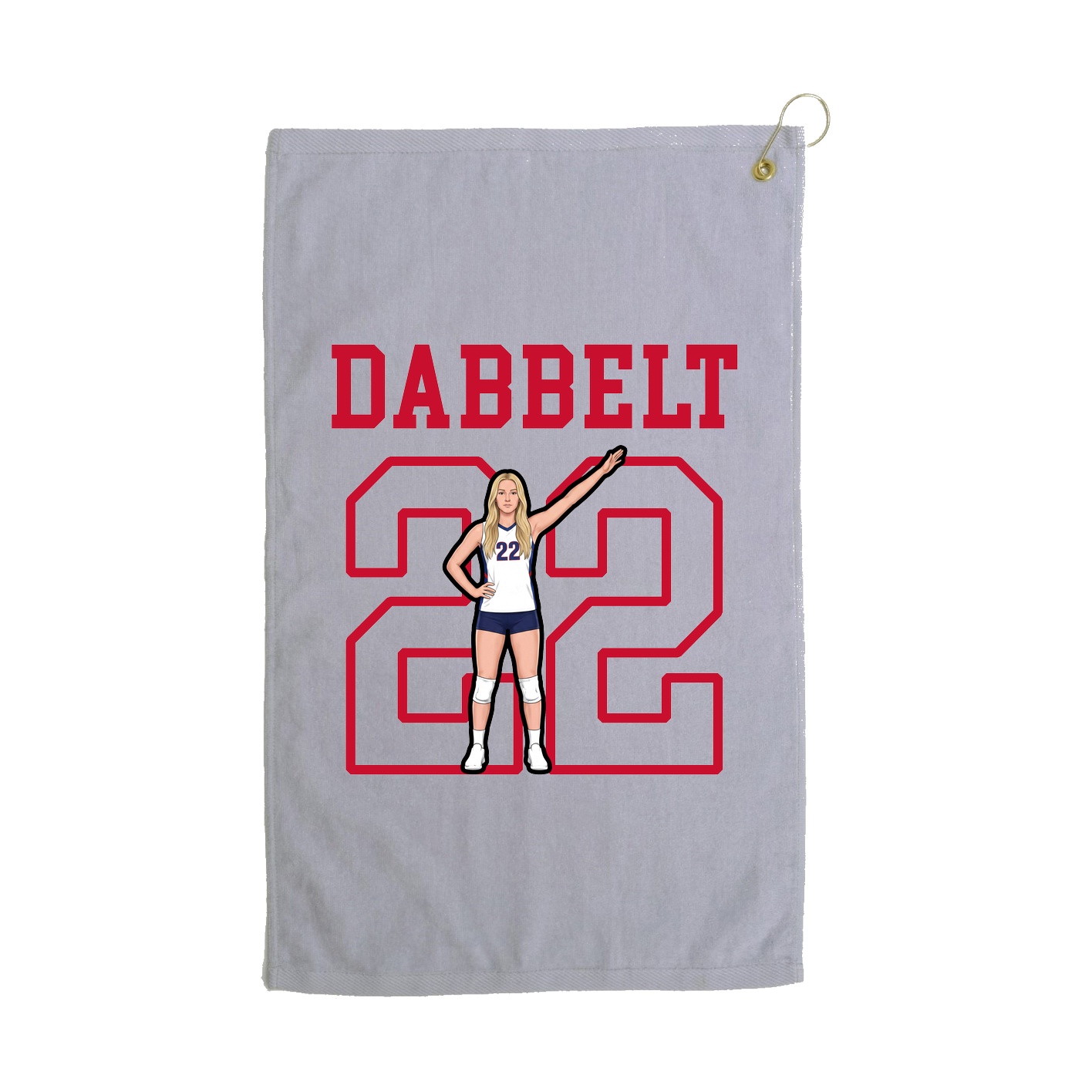 Golf Towel — Shirsey in Grey