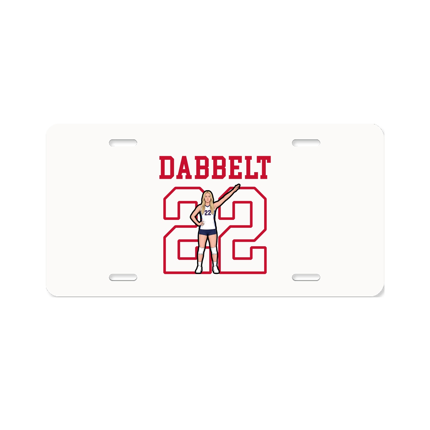 License Plate — Shirsey in Classic