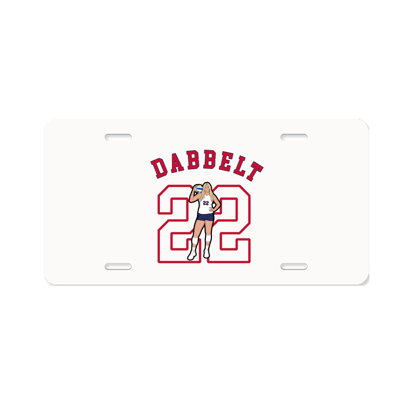 License Plate — Shirsey Arch in Classic