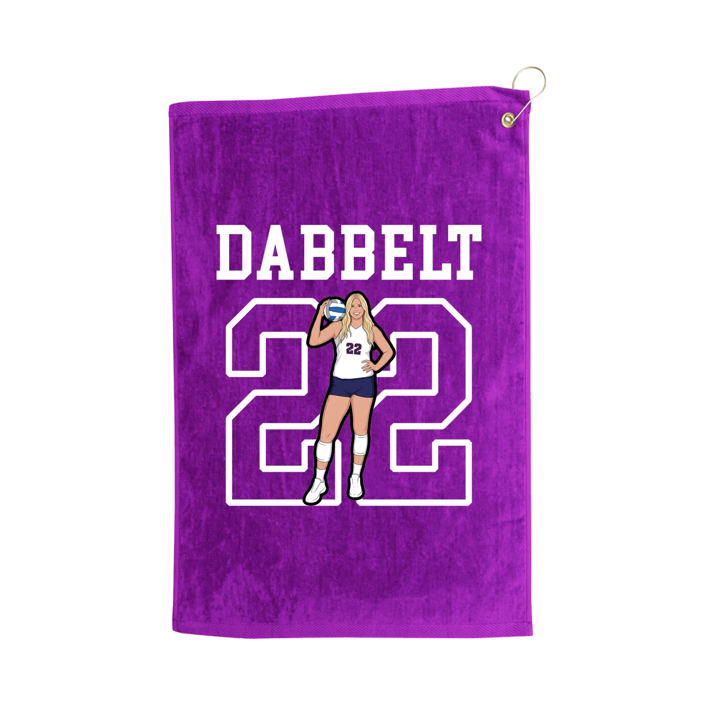 Golf Towel — Shirsey in Purple