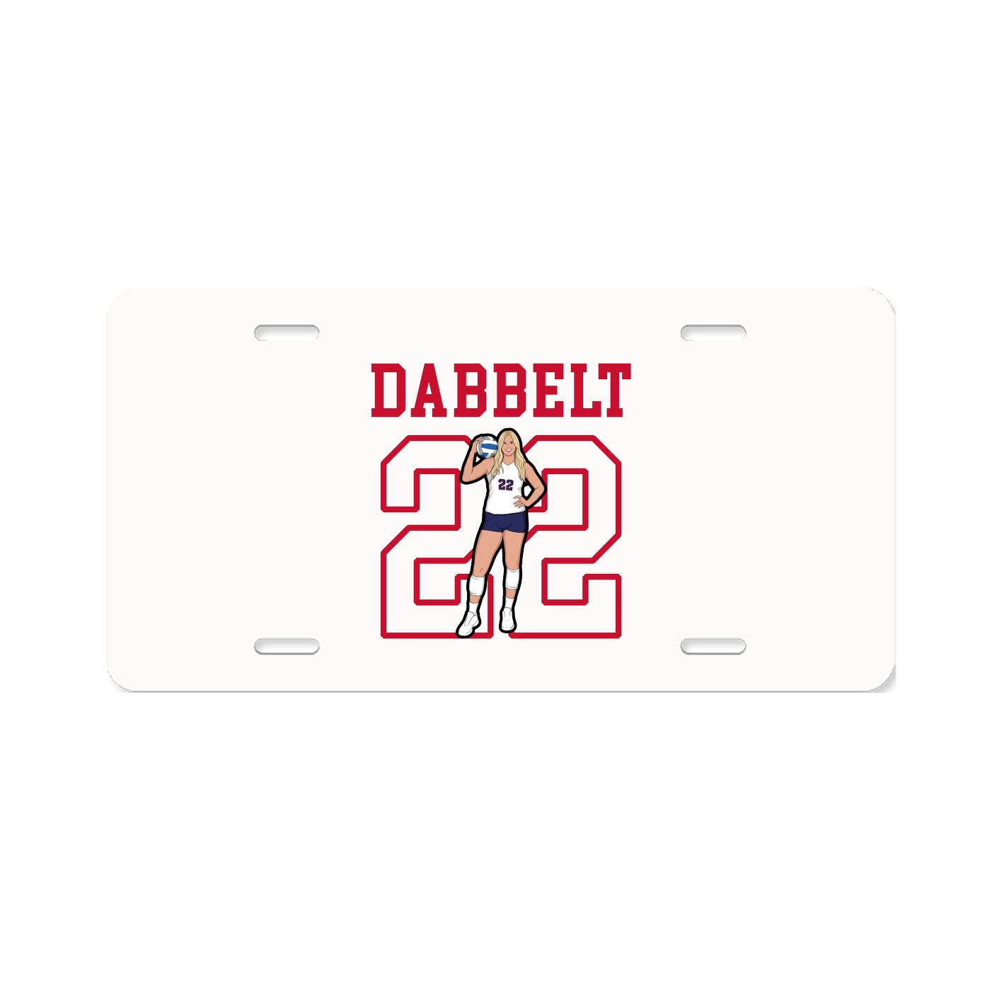 License Plate — Shirsey in Classic