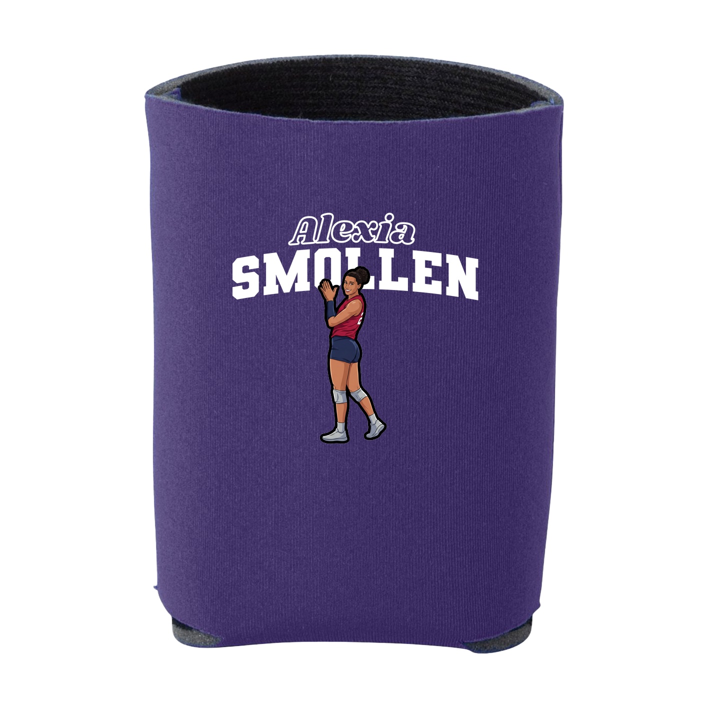 Can Holder — Name Arch in Purple