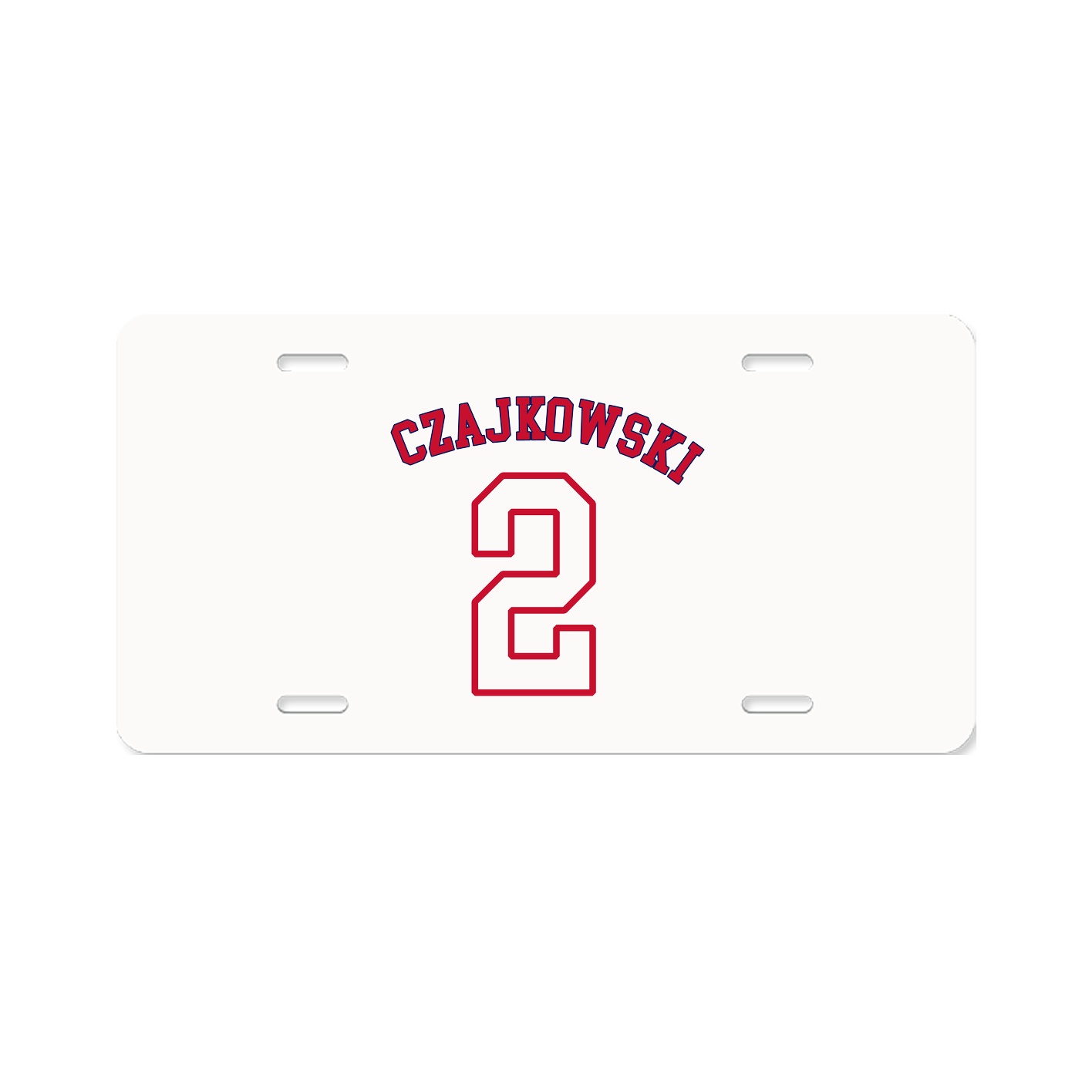 License Plate — Shirsey Arch in Classic