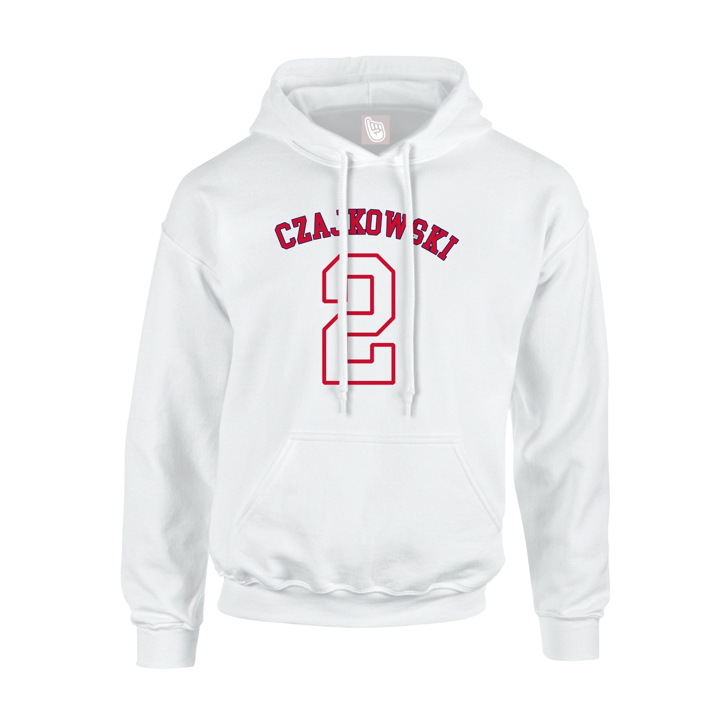 Hoodie — Shirsey Arch in White