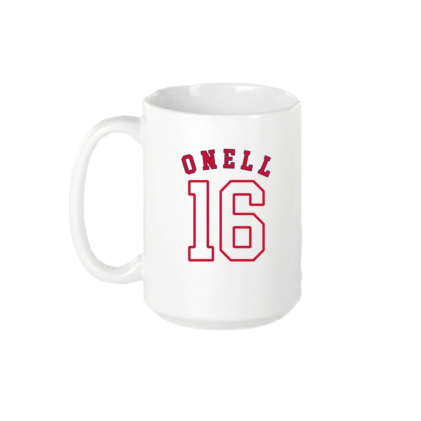 15oz Coffee Mug — Shirsey Arch in White