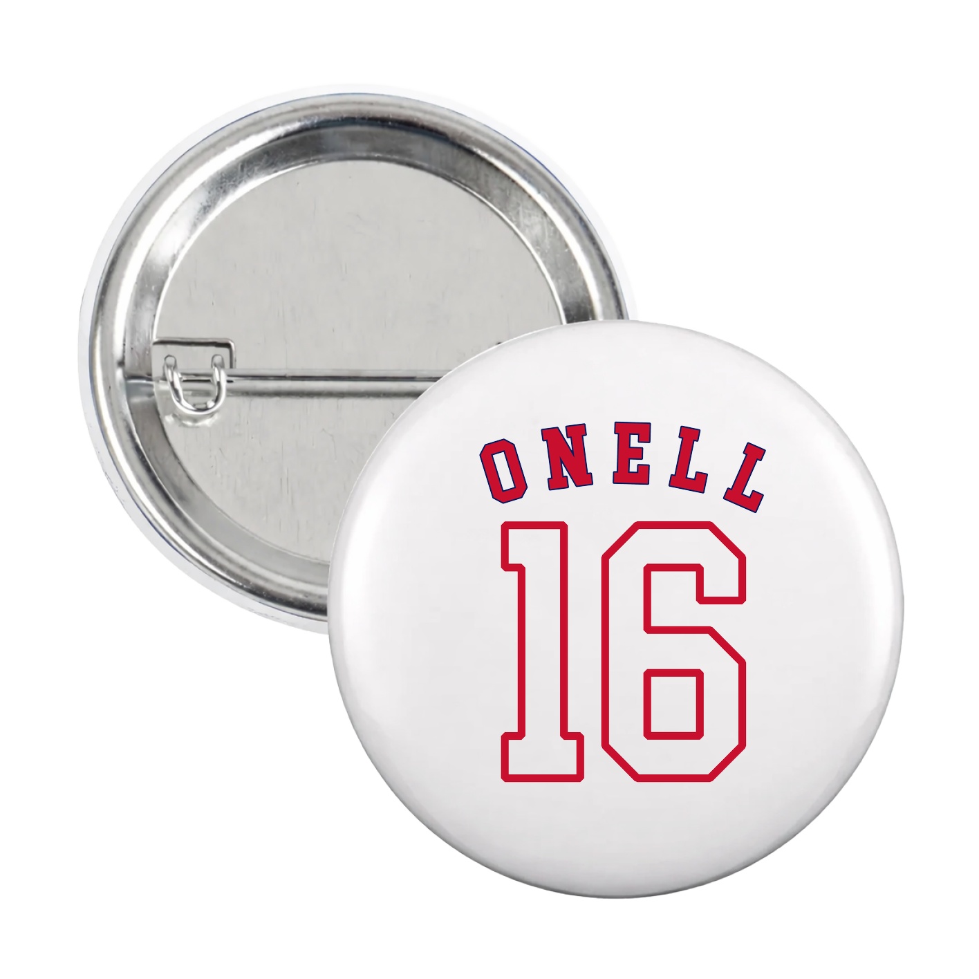 Game Day Button — Shirsey Arch in White