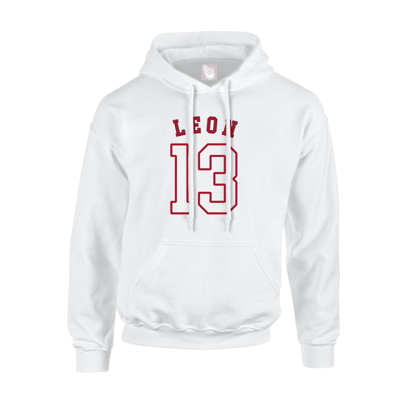 Youth Hoodie — Shirsey Arch in White