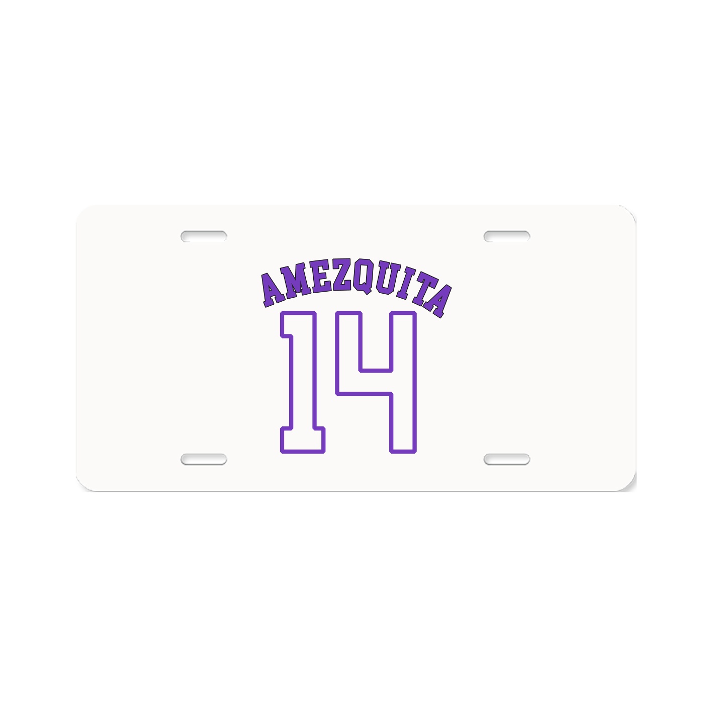 License Plate — Shirsey Arch in Classic