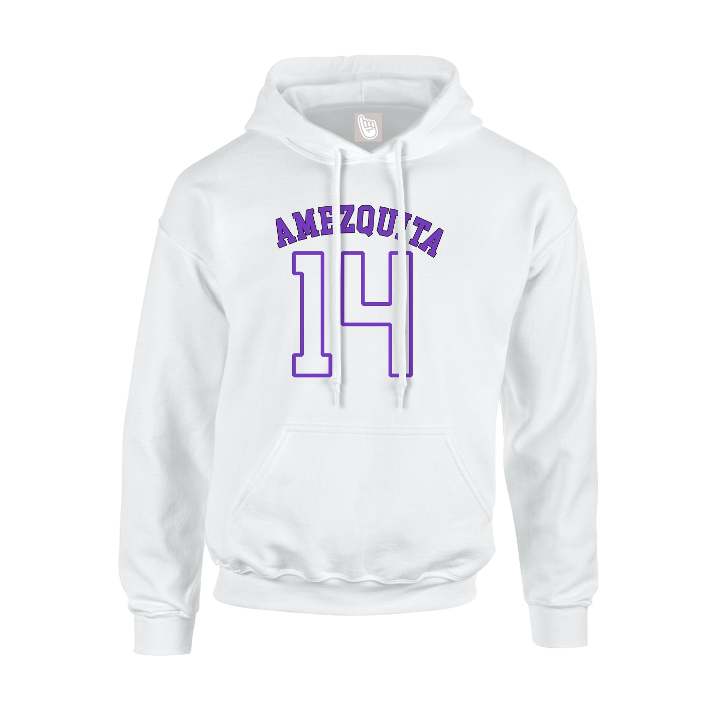 Youth Hoodie — Shirsey Arch in White