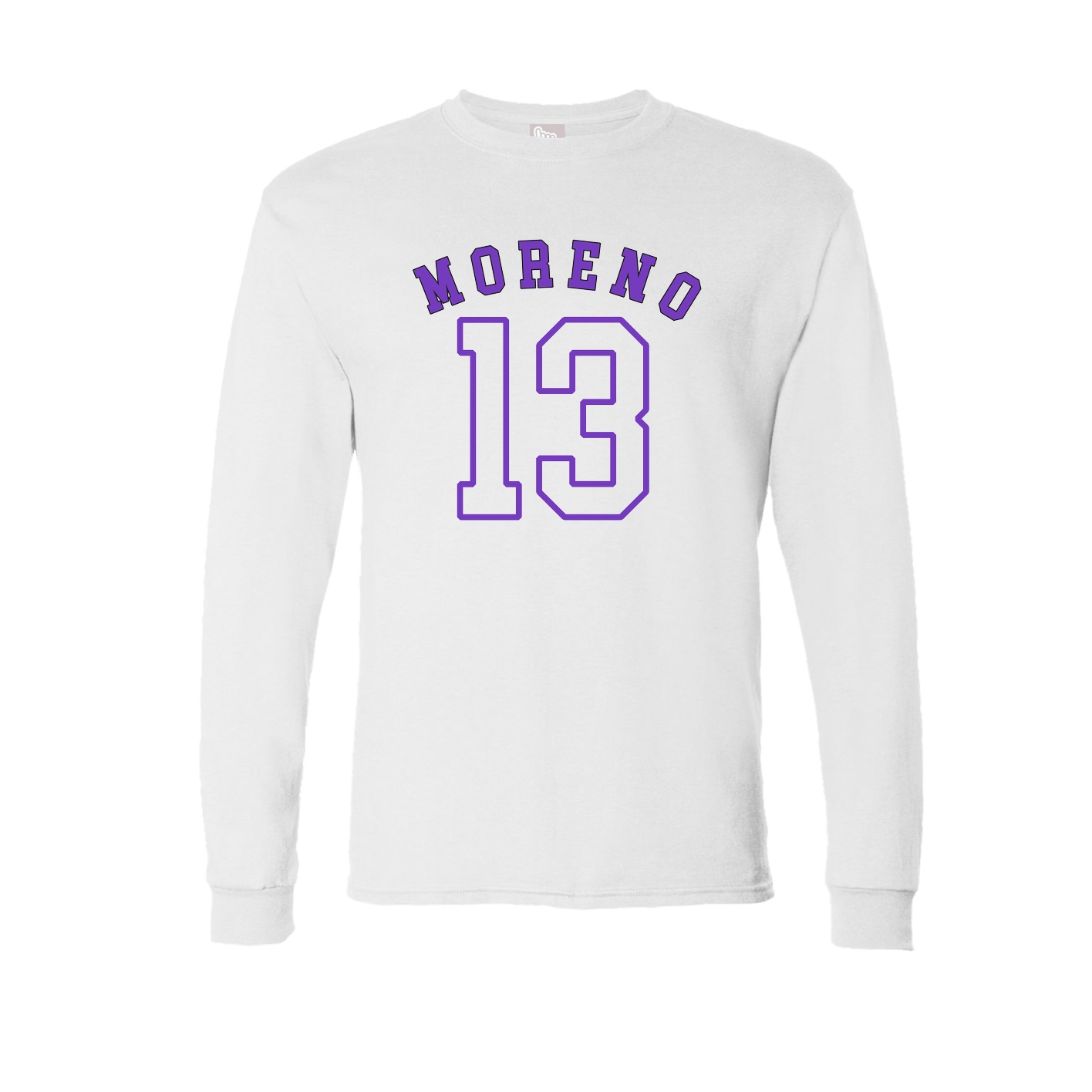 Long Sleeve Tee — Shirsey Arch in White