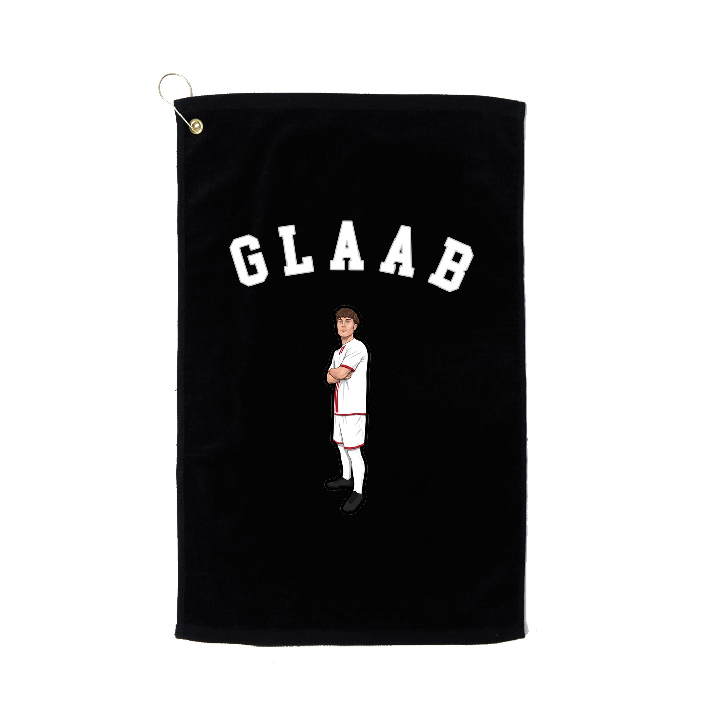 Golf Towel — Shirsey Arch in Black