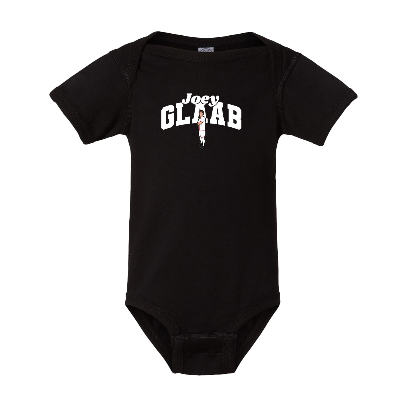 Baby Onesie — Signature Arch in Black