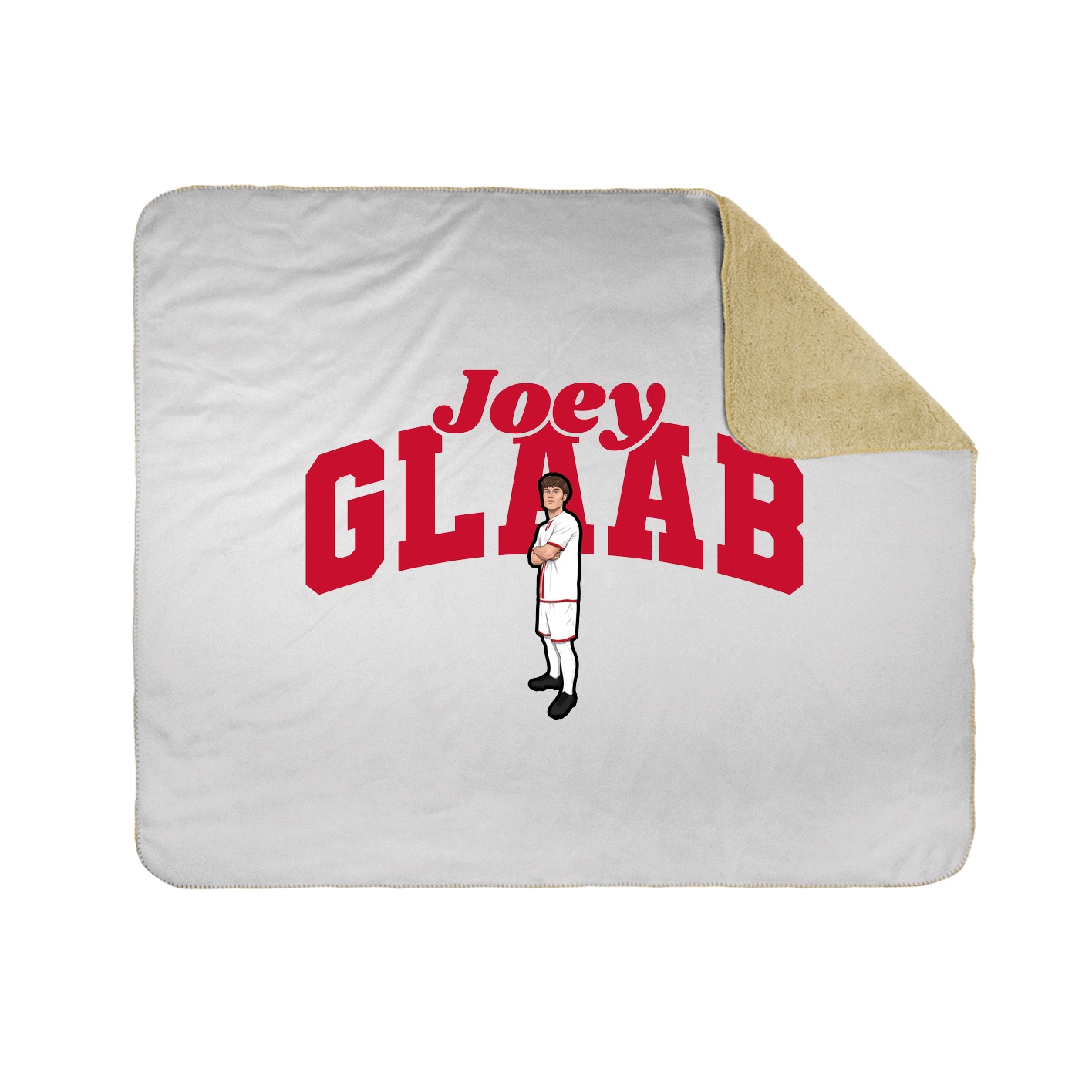 Throw Blanket — Signature Arch in White