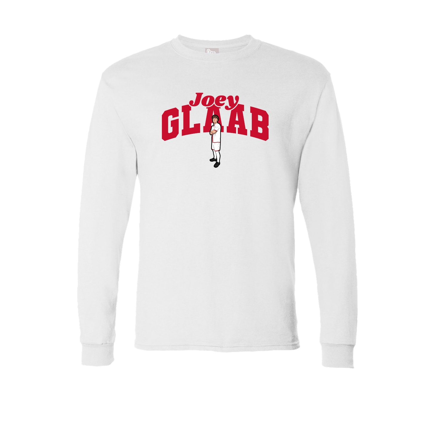 Long Sleeve Tee — Signature Arch in White