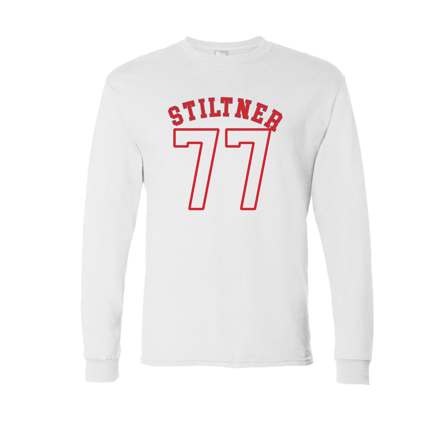 Long Sleeve Tee — Shirsey Arch in White
