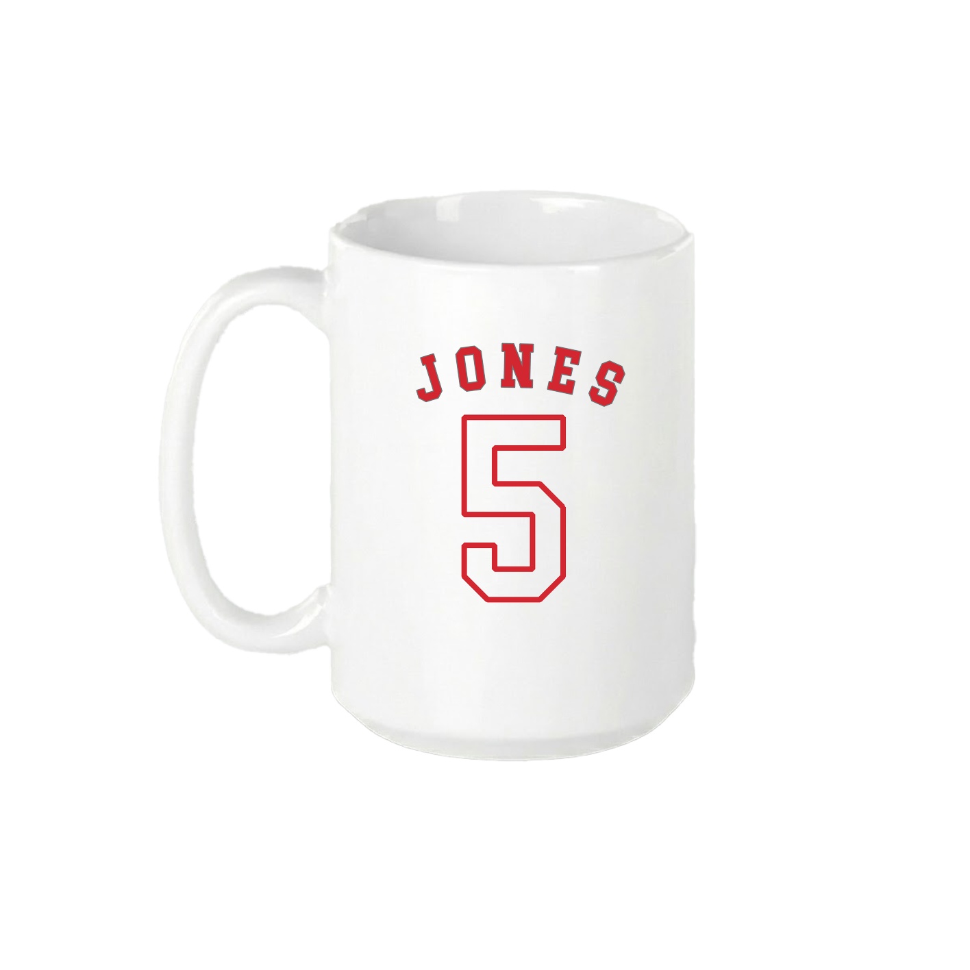 15oz Coffee Mug — Shirsey Arch in White