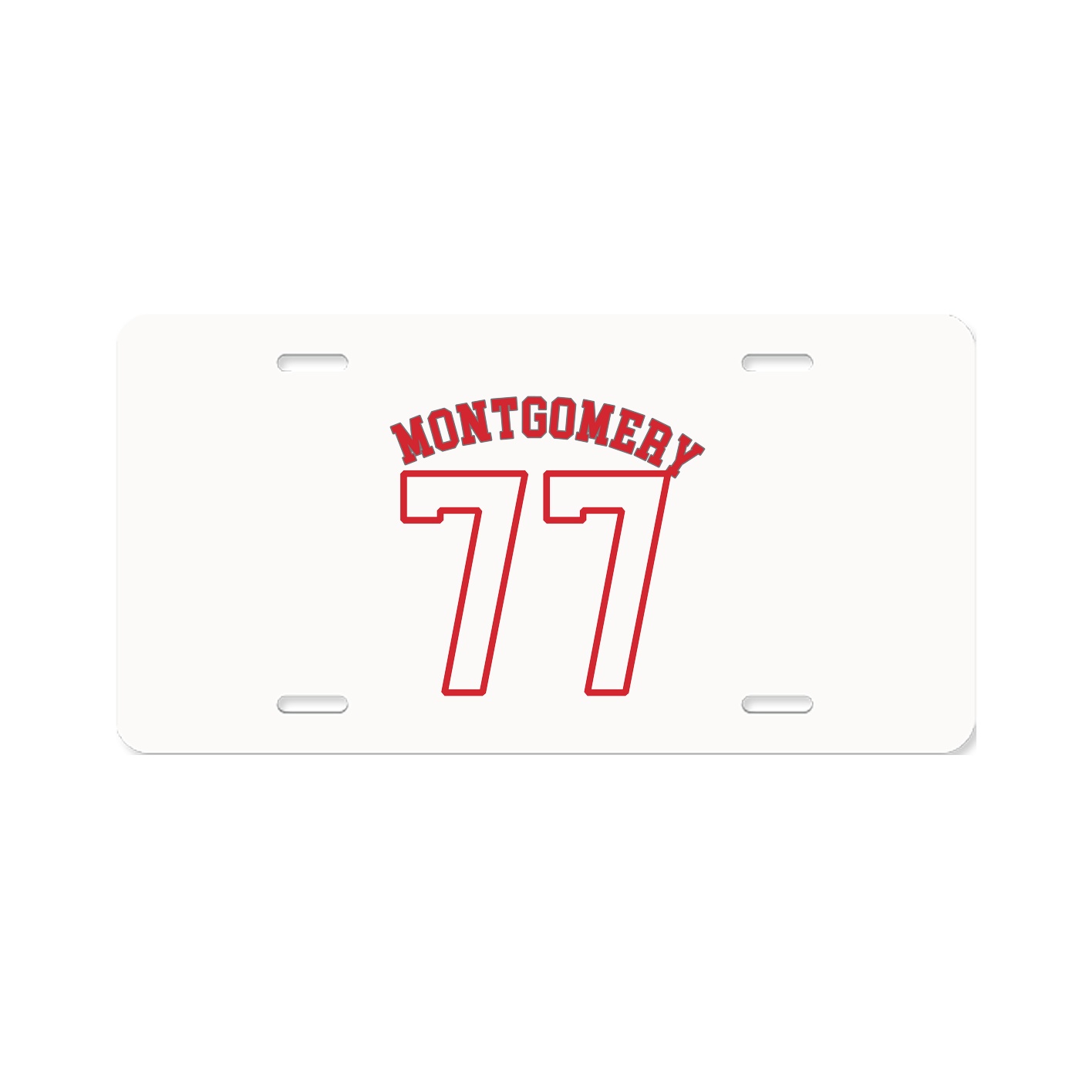 License Plate — Shirsey Arch in Classic
