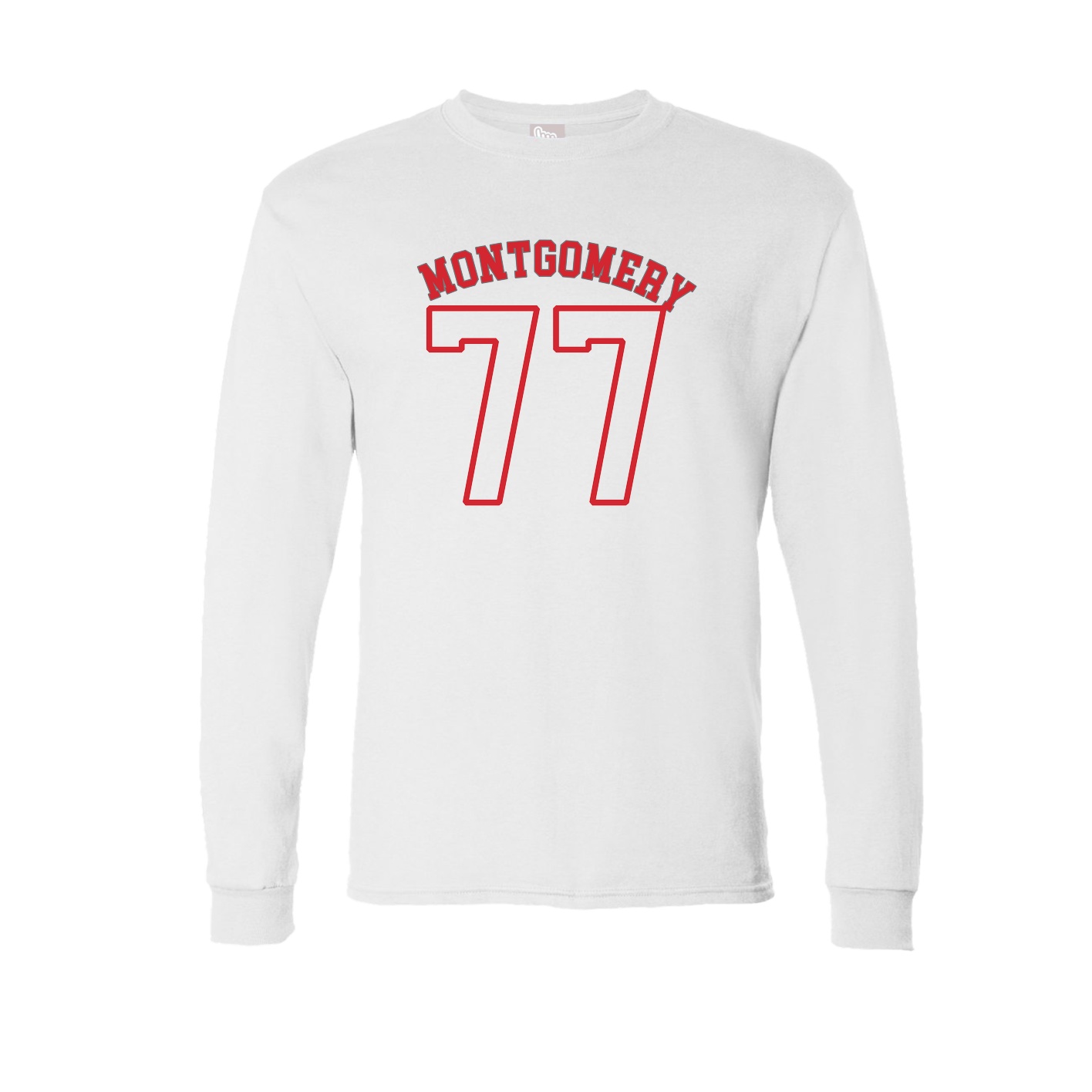 Long Sleeve Tee — Shirsey Arch in White