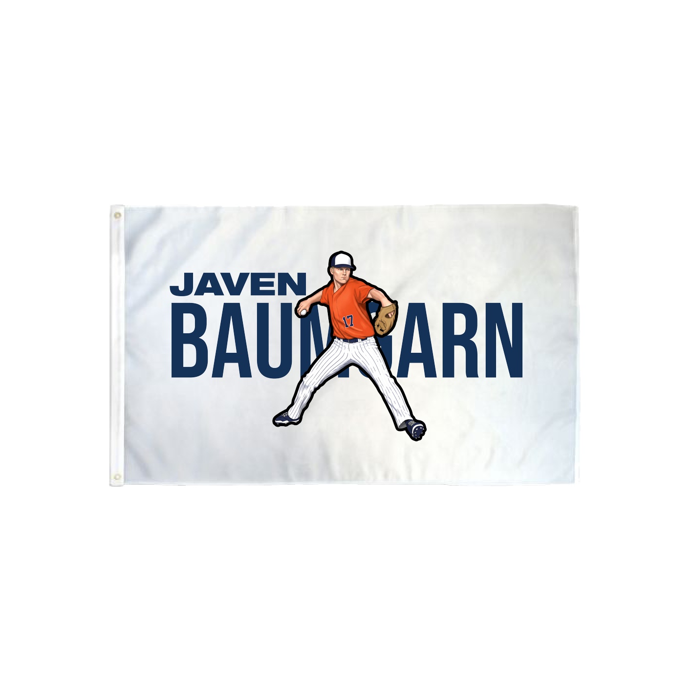 3x5 Flag — Player Name in Classic