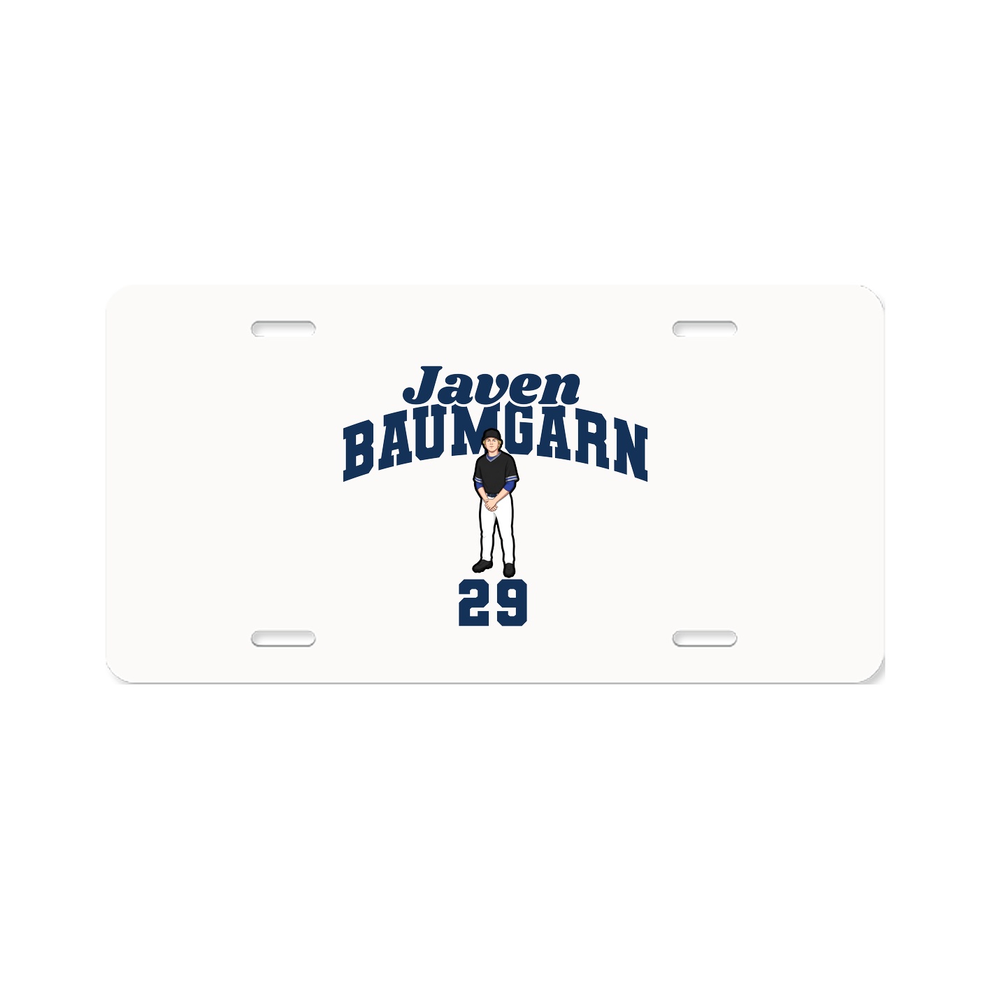 License Plate — Signature Arch in Classic
