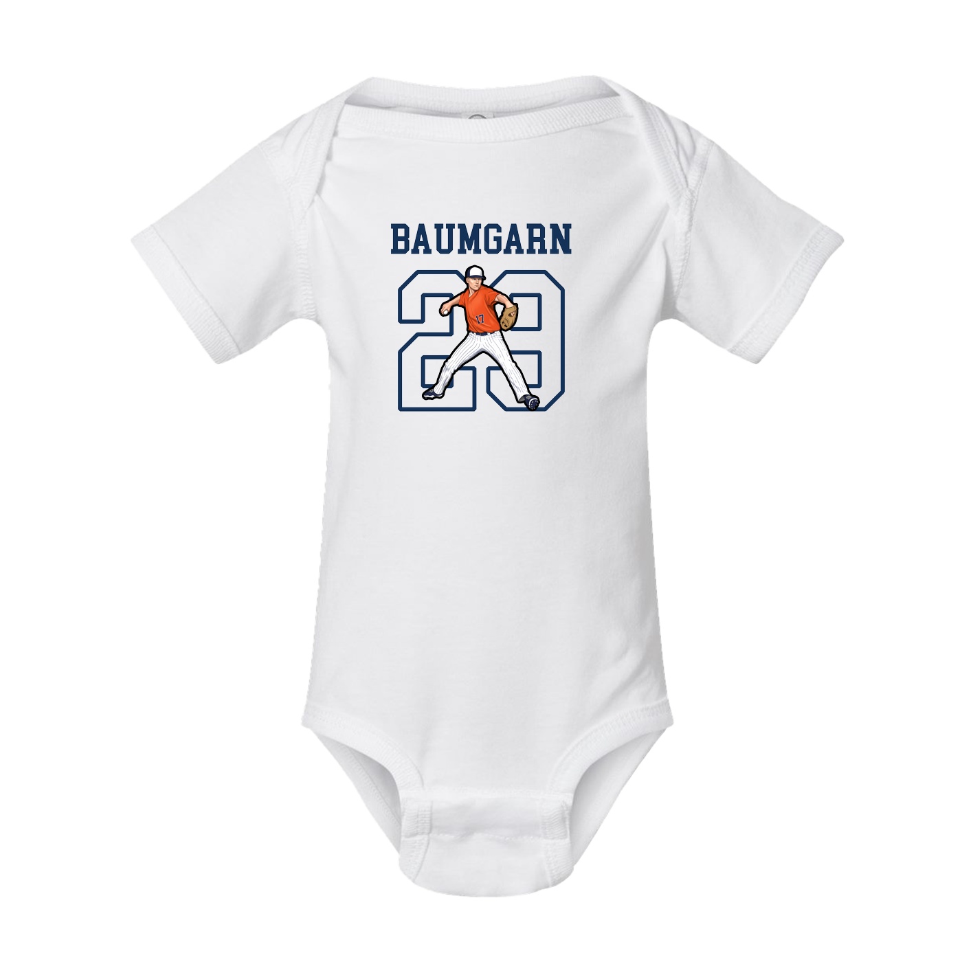 Baby Onesie — Shirsey in White