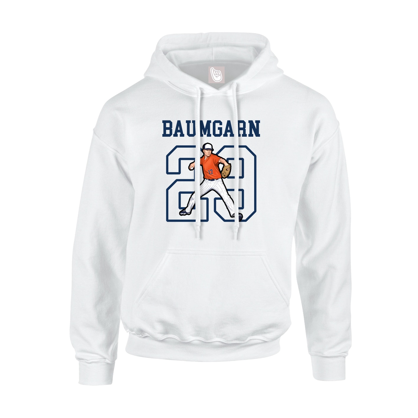 Youth Hoodie — Shirsey in White