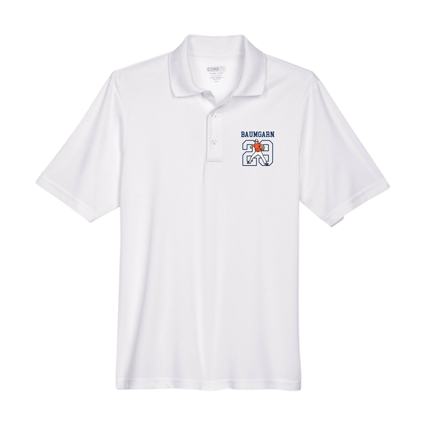 Performance Polo — Shirsey in White