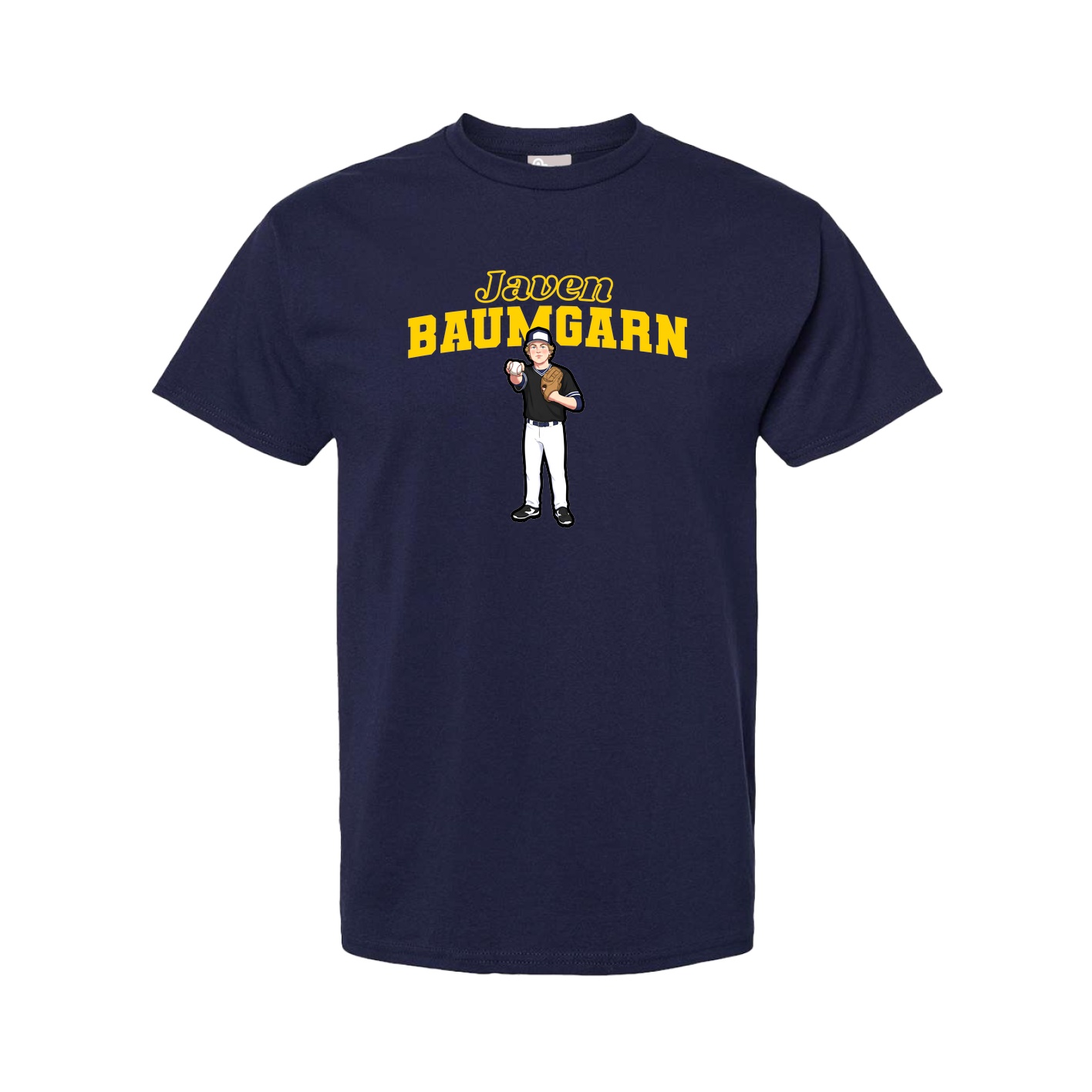 Tee — Name Arch in Navy