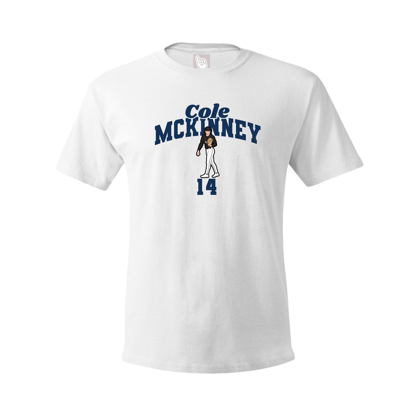 Tee — Signature Arch in White