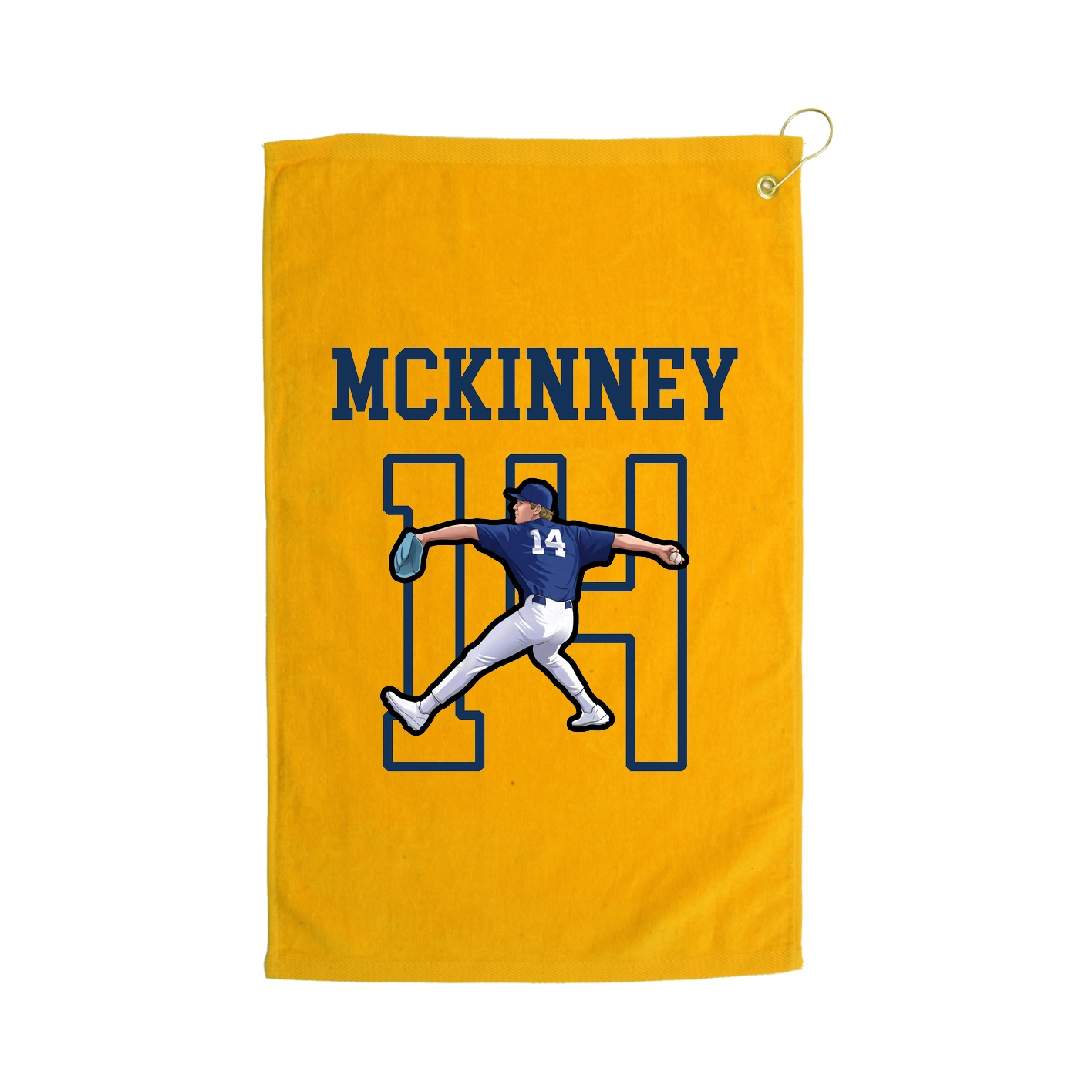 Golf Towel — Shirsey in Gold