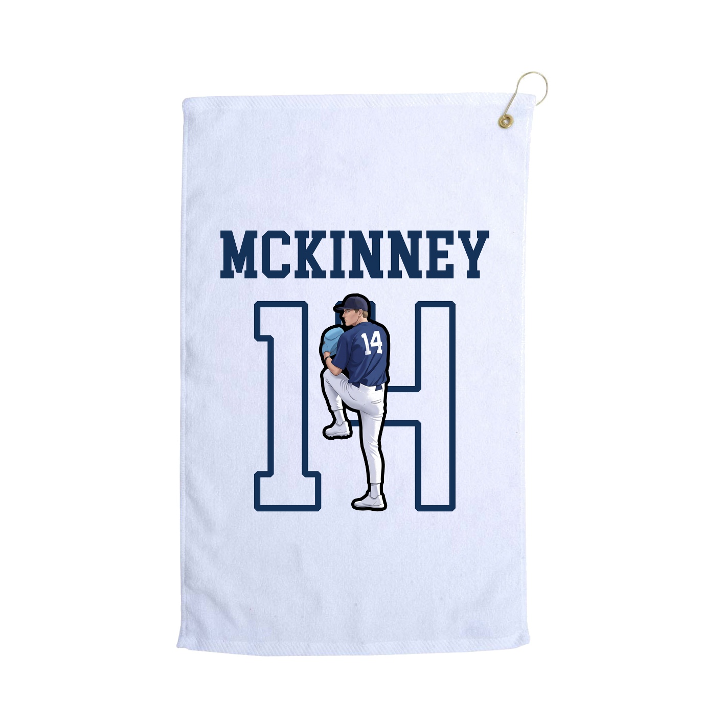 Golf Towel — Shirsey in White