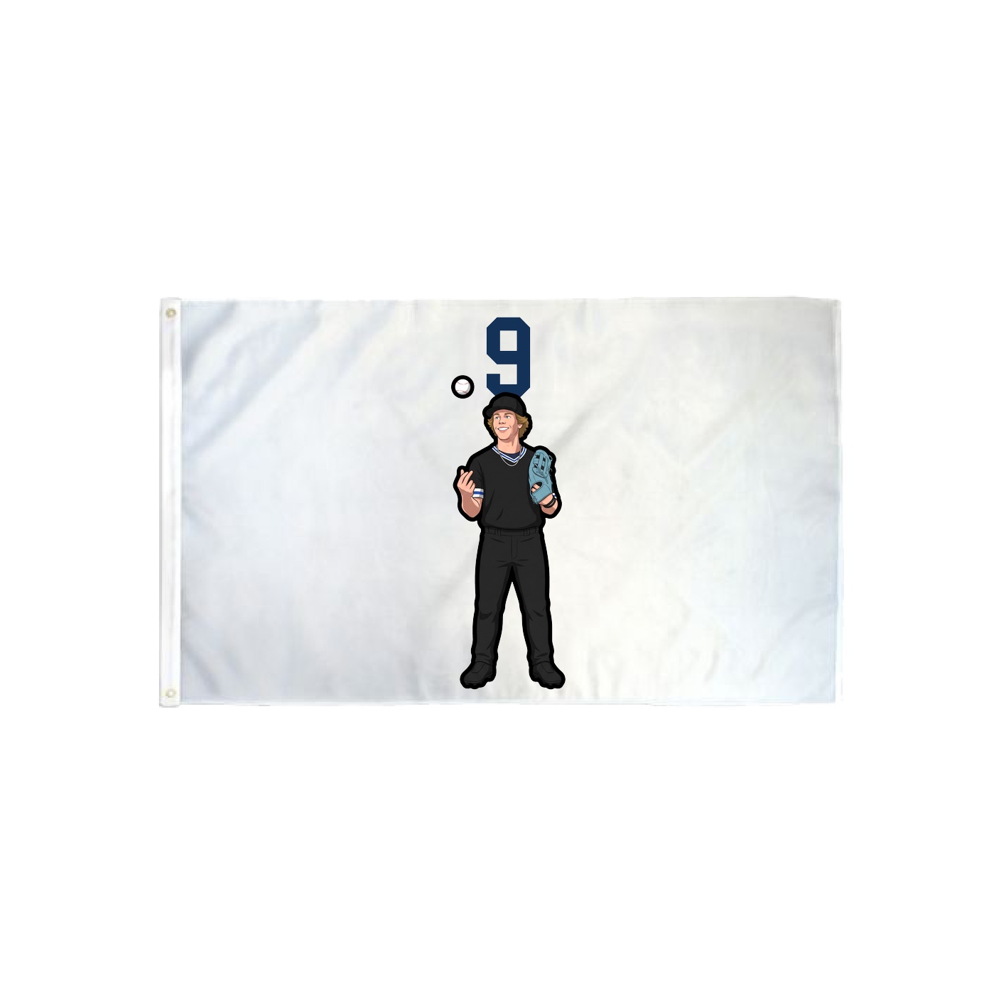 3x5 Flag — Number Top in Classic