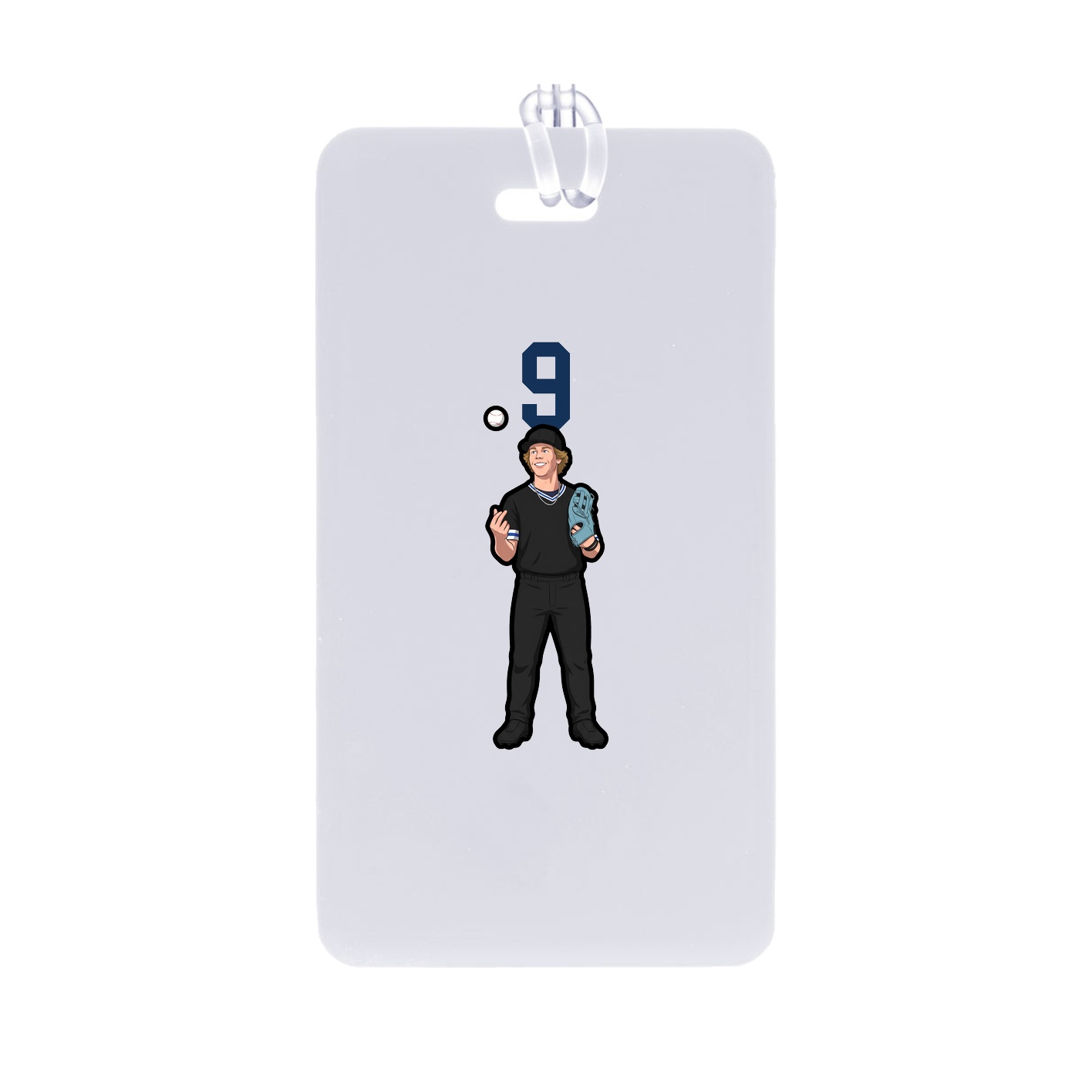 Bag Tag — Number Top in Classic