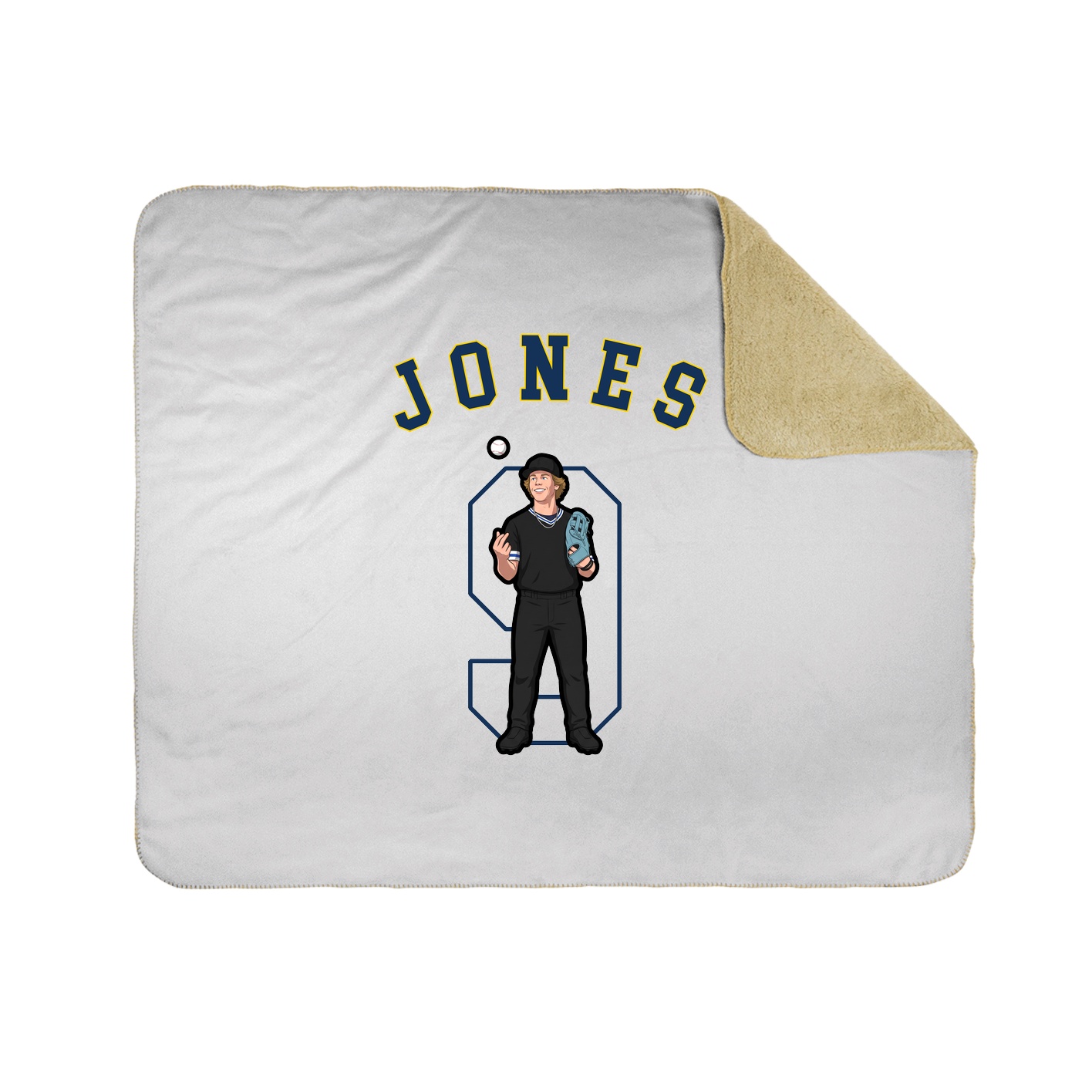 Throw Blanket — Shirsey Arch in White